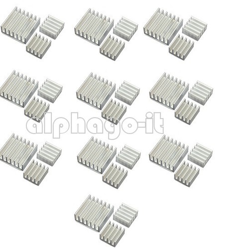 10set 30pcs aluminum heatsink - 10set,